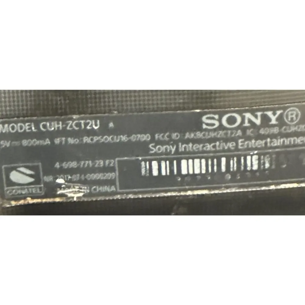 Sony DualShock 4 Wireless Bluetooth Controller CUH-ZCT2U Black PS4 Charge Cable